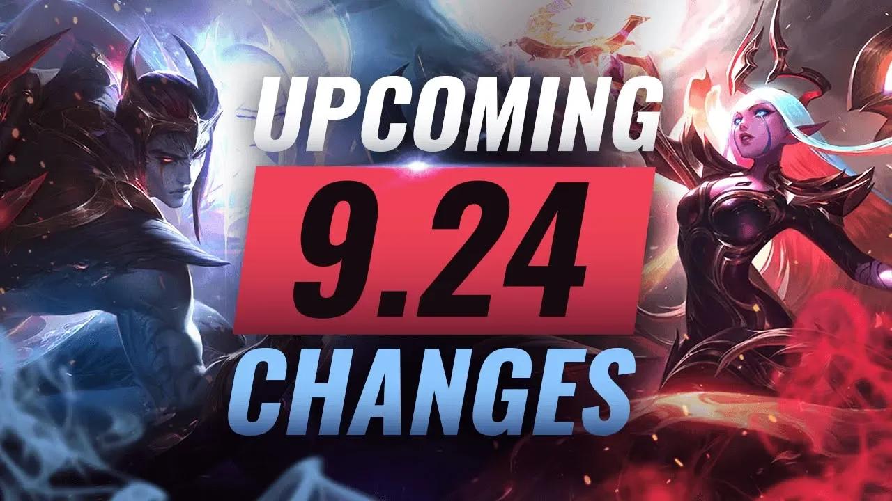 MASSIVE CHANGES: New Buffs & REWORKS Coming in Patch 9.24 - League of Legends thumbnail