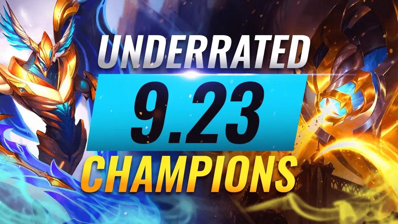 10 INCREDIBLY Underrated Champions YOU SHOULD ABUSE in Patch 9.23 - League of Legends Season 10 thumbnail