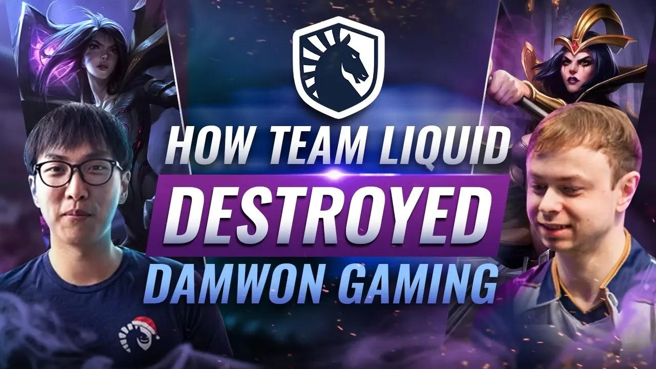 How Team Liquid DEMOLISHED Korea's Damwon Gaming - League of Legends Season 9 World Championship thumbnail