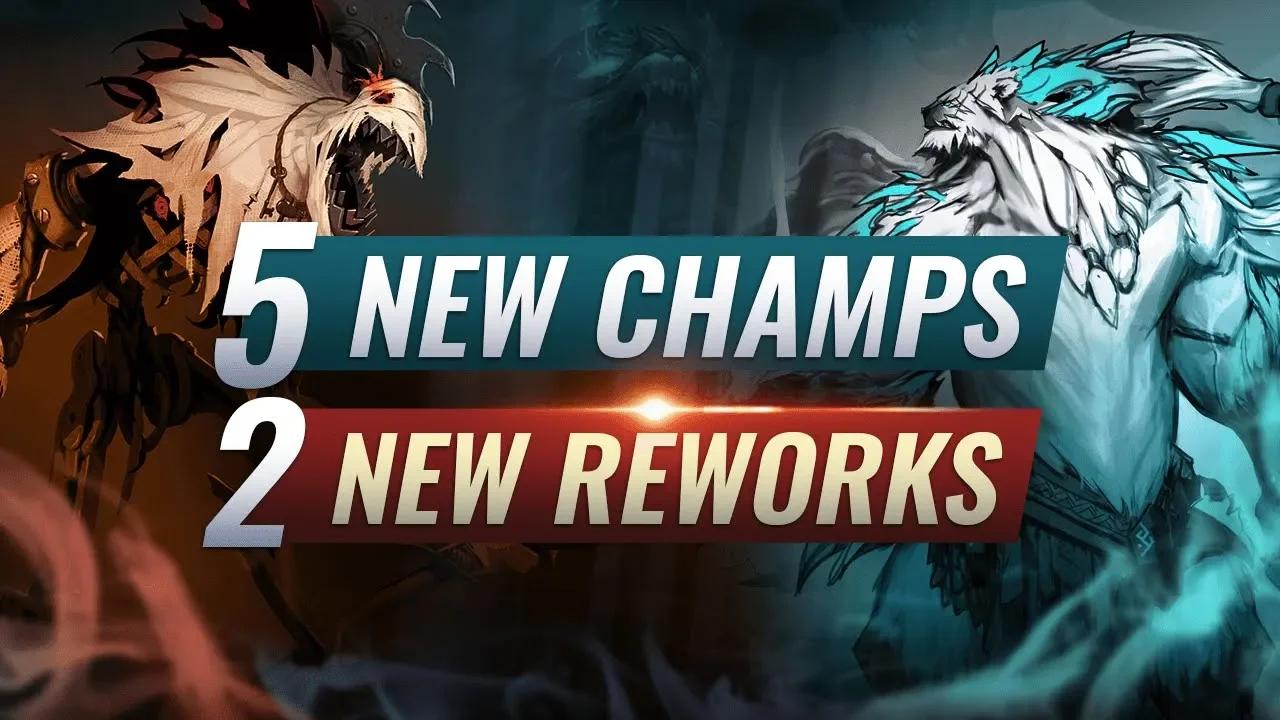 MASSIVE CHANGES: 5 NEW CHAMPIONS + 2 NEW REWORKS - League of Legends Season 10 thumbnail