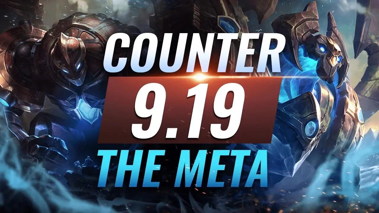 Counter The Meta: BEST Counterpicks For EVERY ROLE - Patch 9.19 - League of Legends Season 9 thumbnail