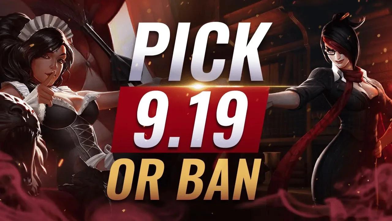 OP Pick or Ban: BEST BUILDS For EVERY Role - League of Legends Patch 9.19 thumbnail