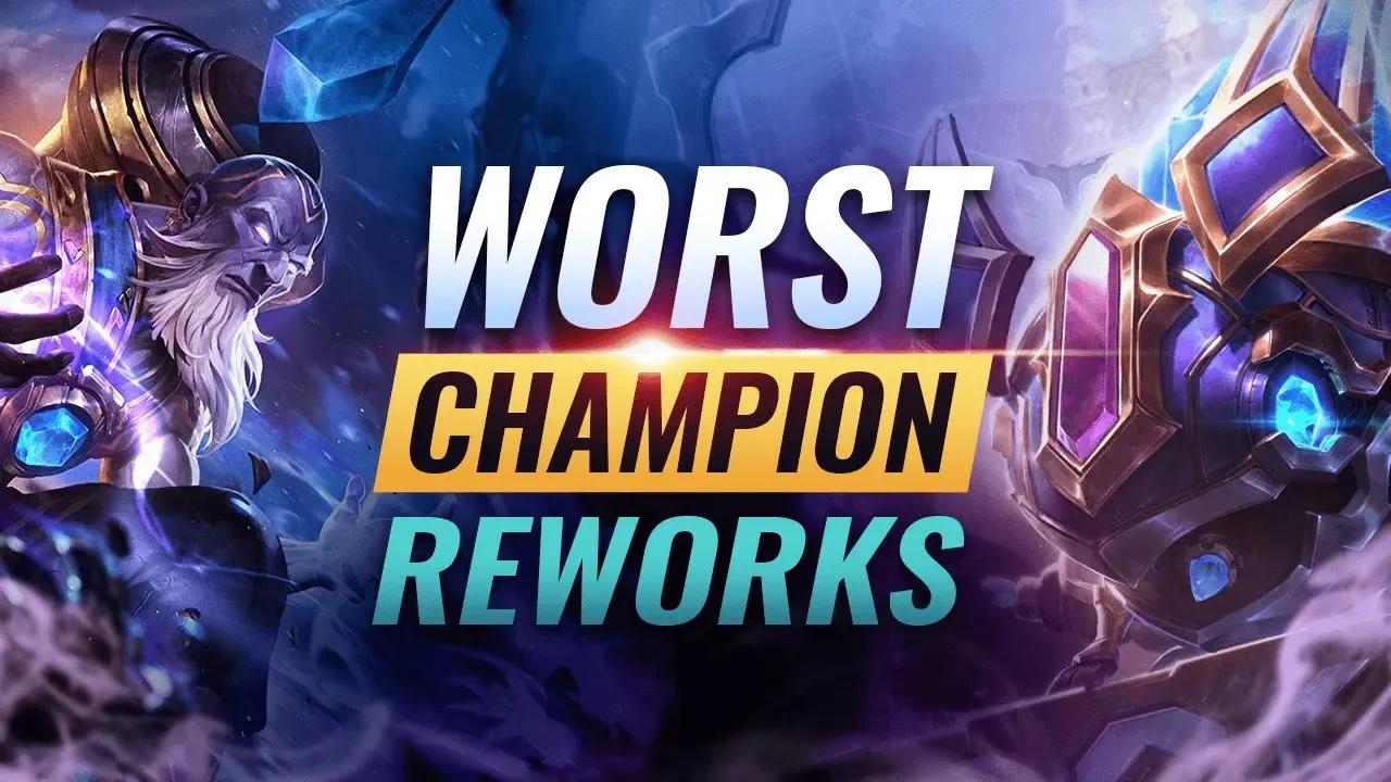 The WORST Champion REWORKS In League of Legends History thumbnail