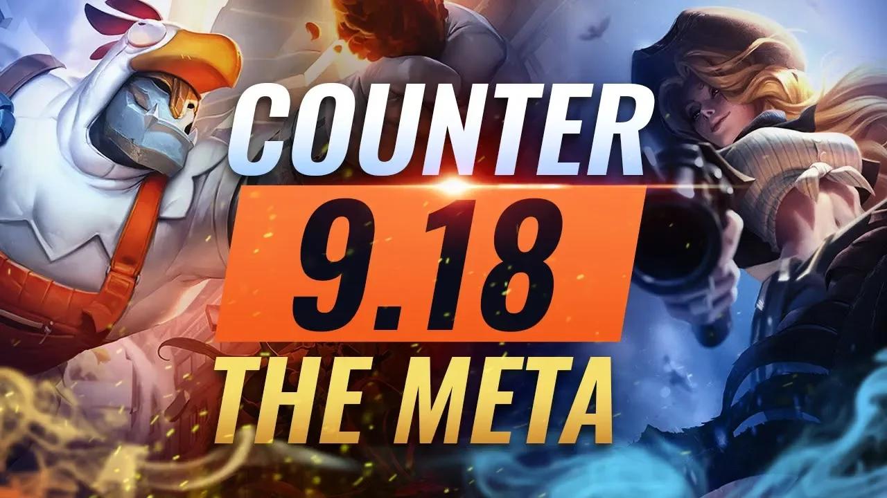 Counter The Meta: BEST Counterpicks For EVERY ROLE - Patch 9.18 - League of Legends Season 9 thumbnail