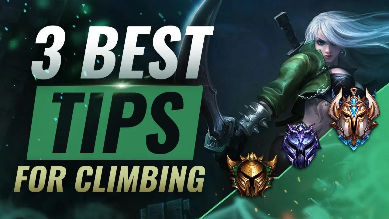 3 EASY Tips To Rank Up INCREDIBLY FAST in Season 9 - League of Legends thumbnail