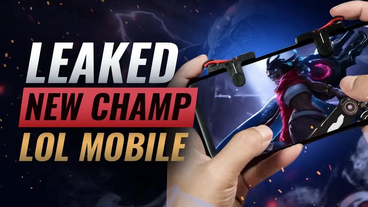 HUGE LEAKS: NEW CHAMPION & MOBILE LEAGUE OF LEGENDS thumbnail