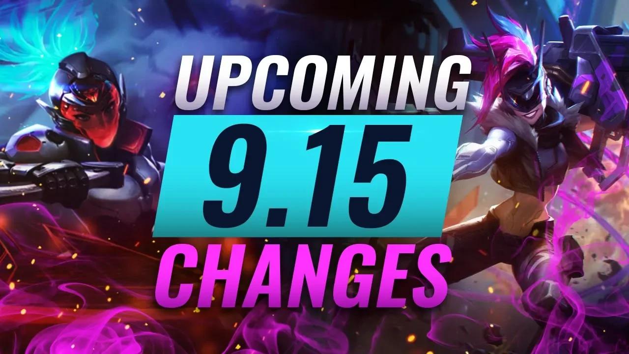 MASSIVE CHANGES: New buffs and reworks coming in Patch 9.15 - League of Legends thumbnail