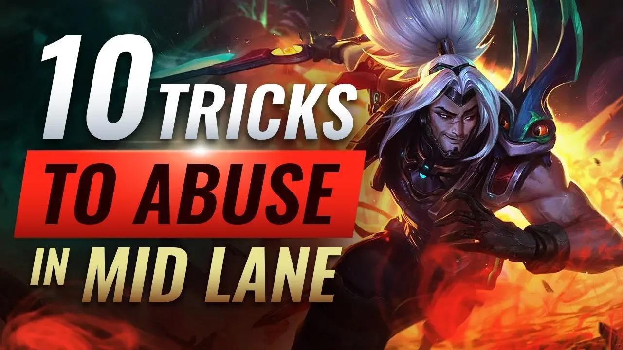 10 BEST Tips To SOLO Hard Carry as Mid Lane - League of Legends Season 9 thumbnail