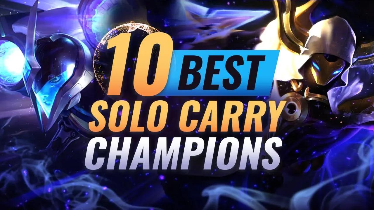 10 Best SOLO HARD CARRY Champions in Season 9 - League of Legends thumbnail