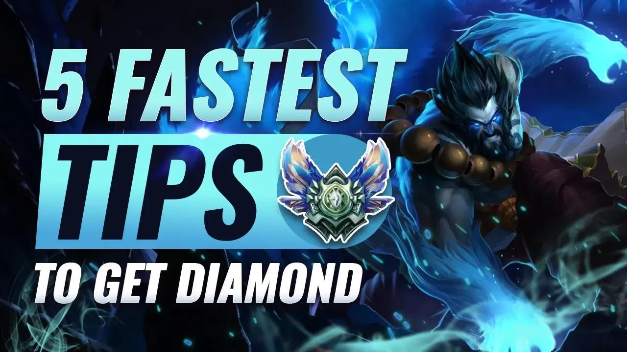 5 Fastest SHORTCUTS To Get To Diamond (All Roles) - League of Legends Season 9 thumbnail