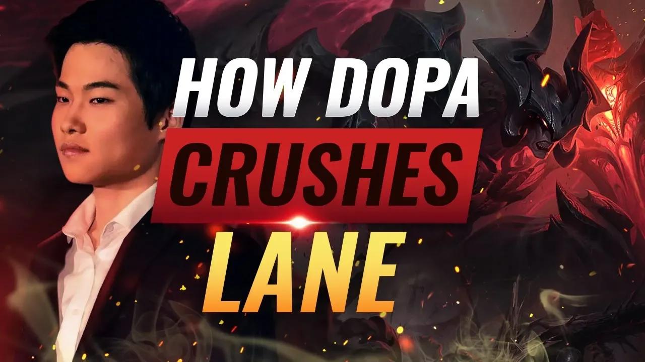 How Dopa is CRUSHING Korean Challenger With His Impeccable Wave Management - League of Legends thumbnail