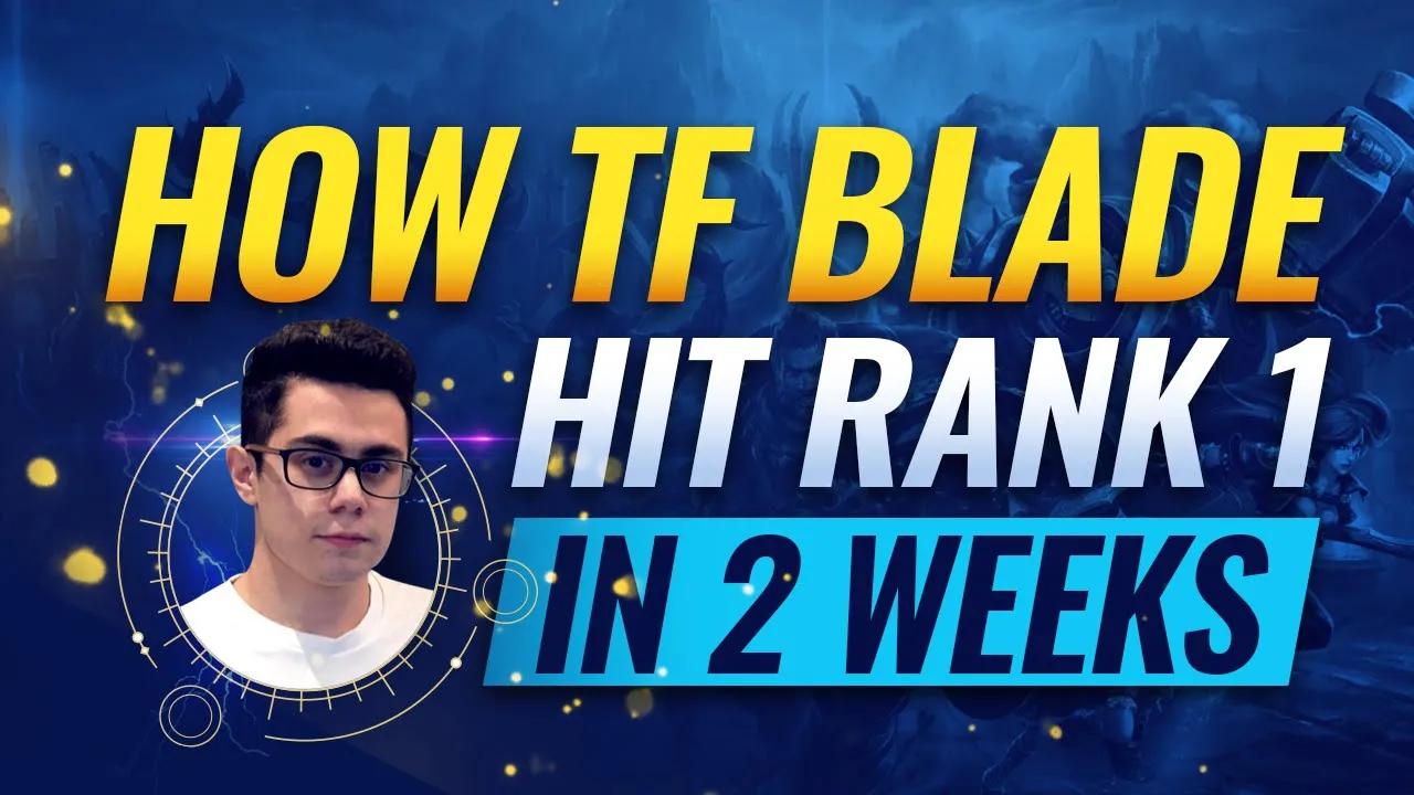 How TF Blade Hit Rank 1 in 2 Weeks on EUW - League of Legends Season 9 thumbnail