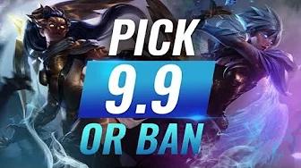 OP Pick or Bans for Every Role: Patch 9.9 Best Builds - League of Legends Season 9 thumbnail