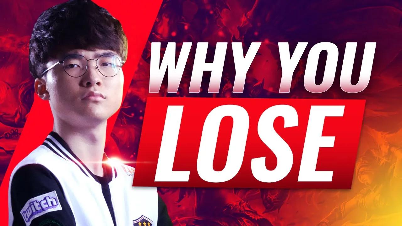 Faker's #1 Reason why you LOSE Games - Season 9 League of Legends Tips thumbnail