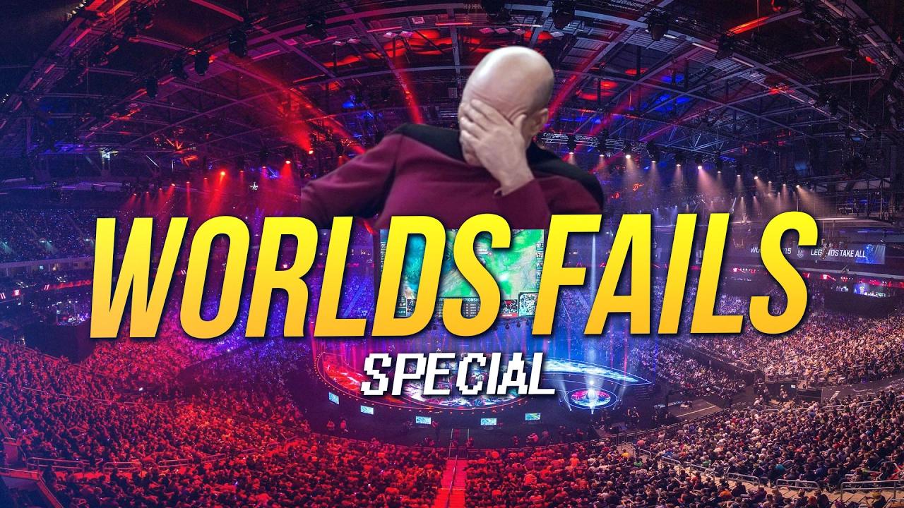 League of Legends: WORLDS FAILS SPECIAL thumbnail