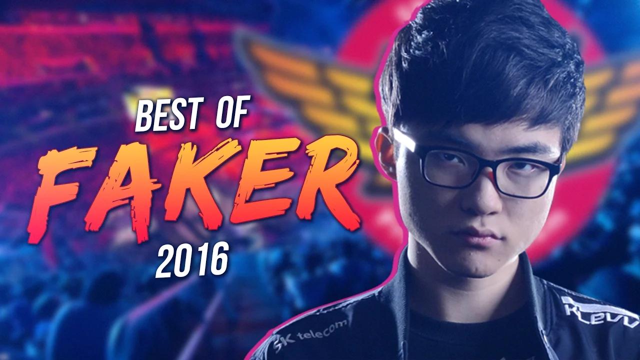 BEST OF SKT FAKER 2016 - Best Player in the World thumbnail