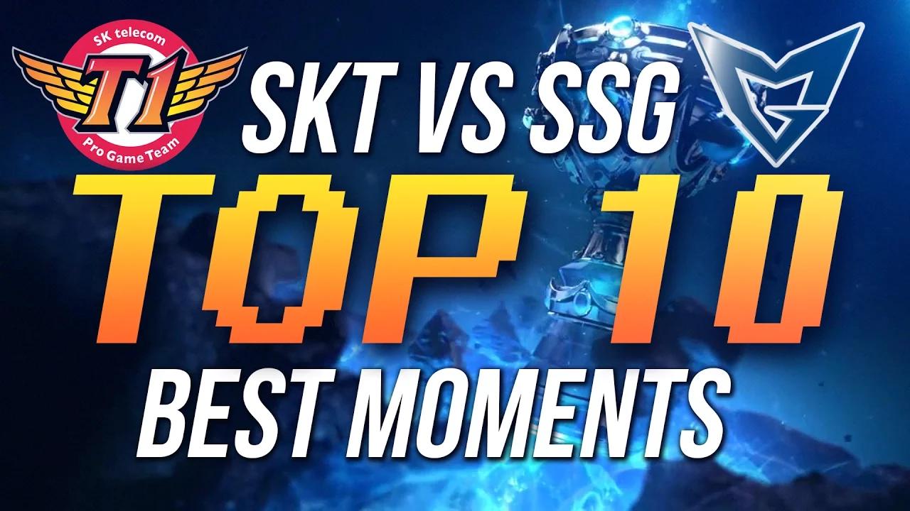 TOP 10 SSG MOMENTS - SKT VS SSG - WORLDS GRAND FINAL 2016 thumbnail