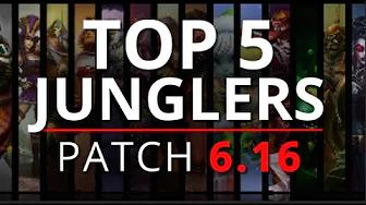 League of Legends: TOP 5 JUNGLERS - Patch 6.16 (ProGuides) thumbnail