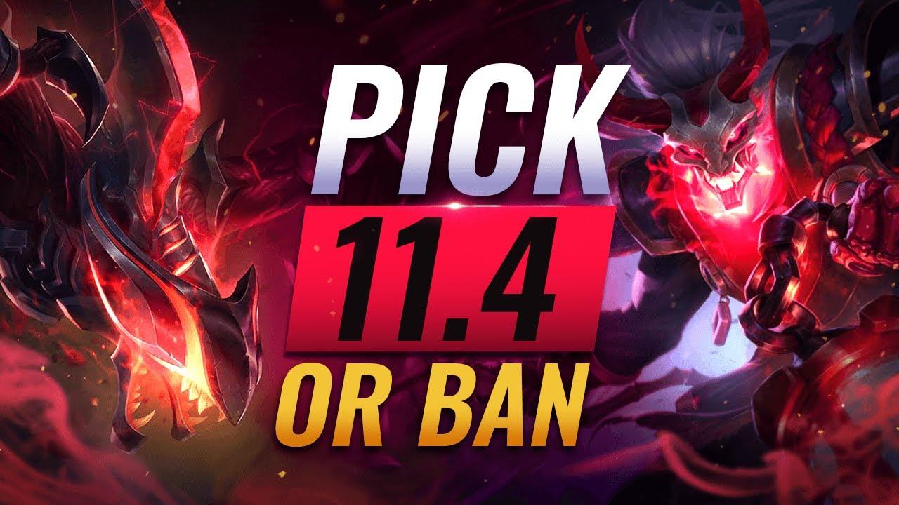 OP PICK or BAN: BEST Builds & Picks For EVERY Role - League of Legends Patch 11.4 thumbnail