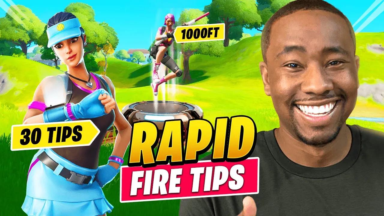 30 Useful TIPS You Probably Forgot About! - Fortnite Tips & Tricks thumbnail