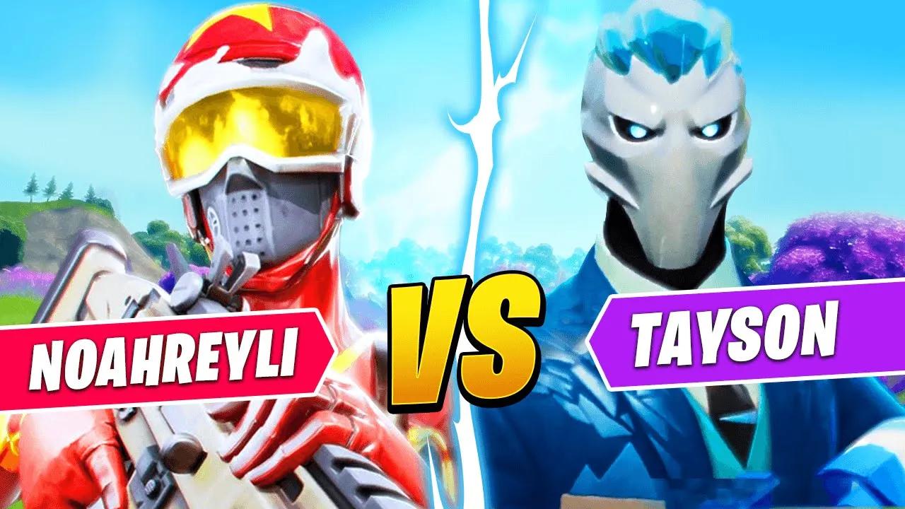 Tayson vs NoahReyli: Who's The BETTER Fortnite Player? thumbnail