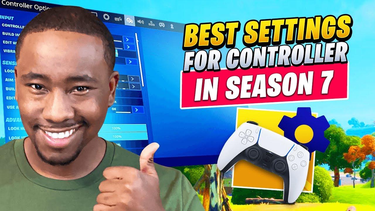 How To Find The BEST Controller Sensitivity, Keybinds & Deadzones in Fortnite Season 7! thumbnail