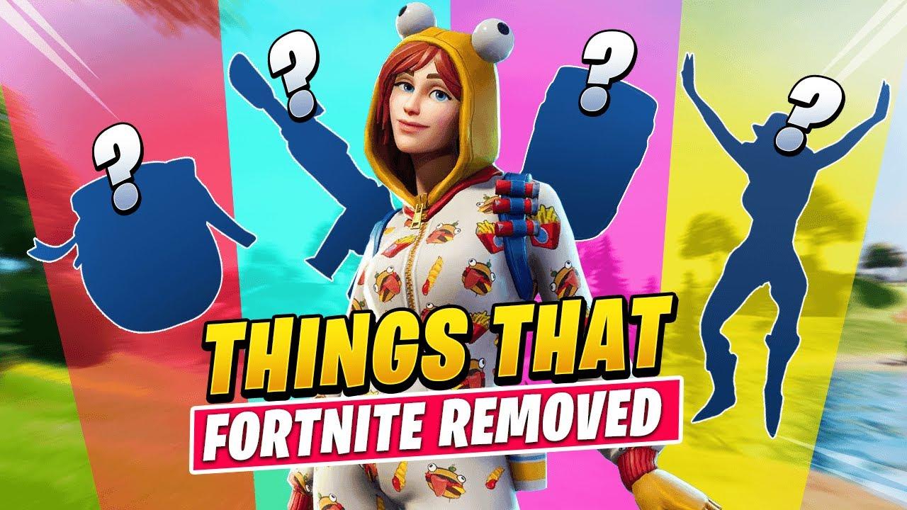 7 INCREDIBLE ITEMS You NEVER REALISED Fortnite REMOVED! thumbnail