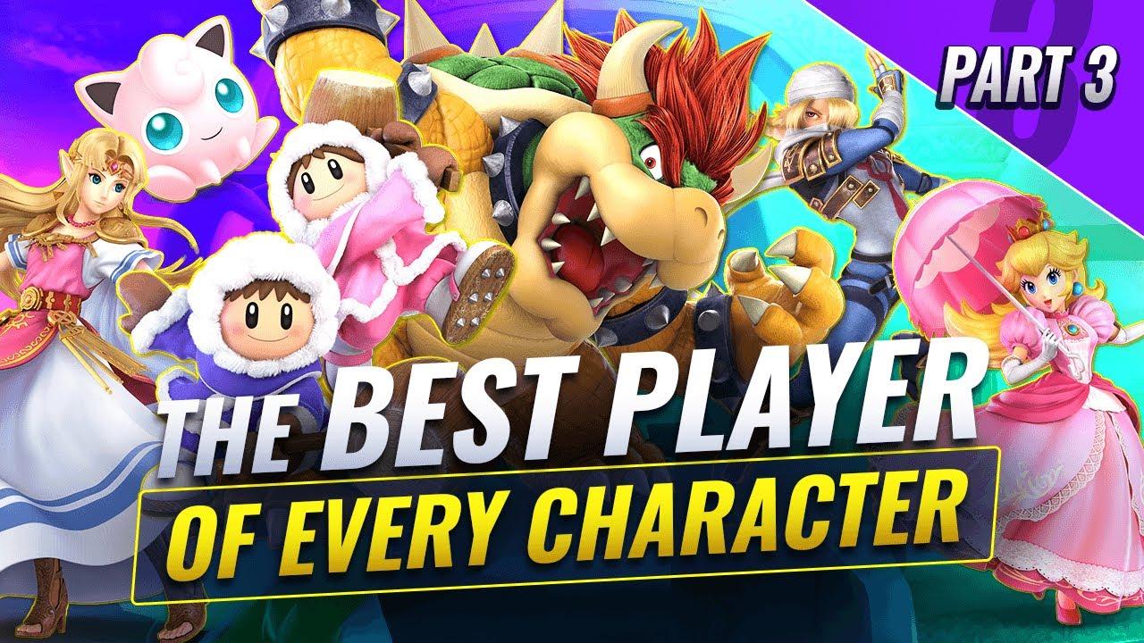 BEST Player Of EVERY CHARACTER Part 3 - Smash Ultimate thumbnail