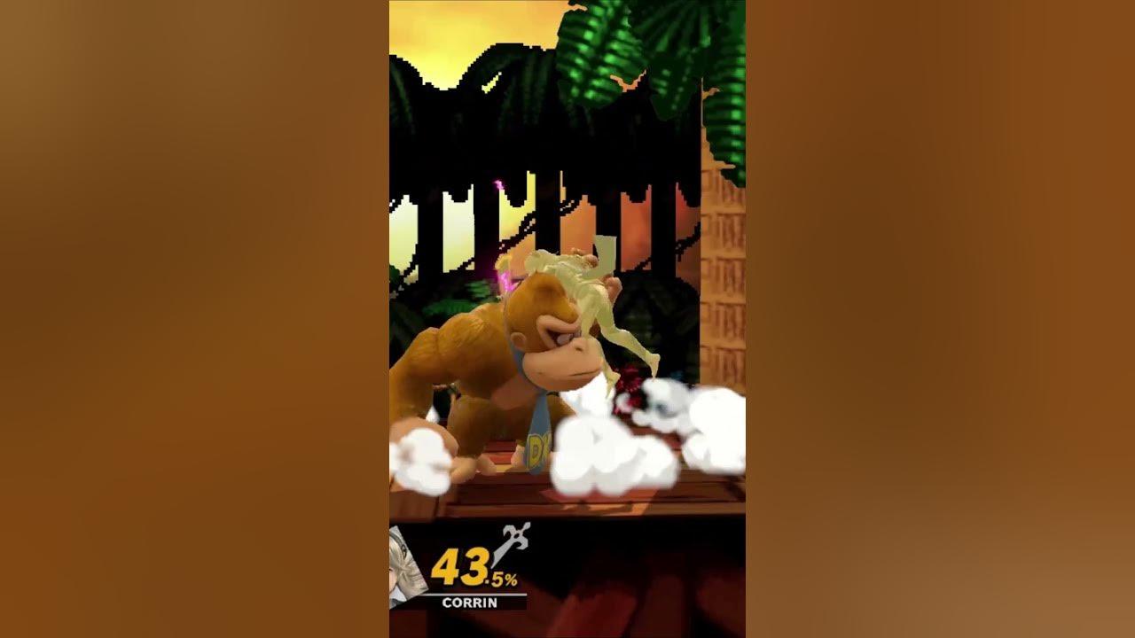 4 Donkey Kong Combos You NEED To Know In 1 Minute - Smash Ultimate #Shorts thumbnail