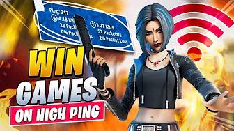 WIN MORE GAMES & GO PRO On HIGH PING - (Fortnite Tips & Tricks) thumbnail