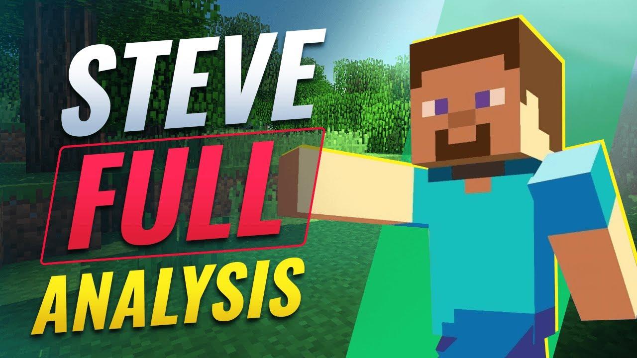 FULL ANALYSIS on Minecraft Steve in Super Smash Bros. Ultimate thumbnail