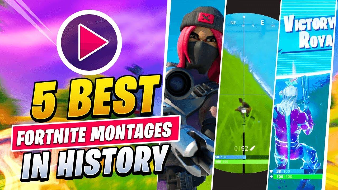 Ranking The TOP 5 BEST Fortnite MONTAGES of ALL TIME! thumbnail