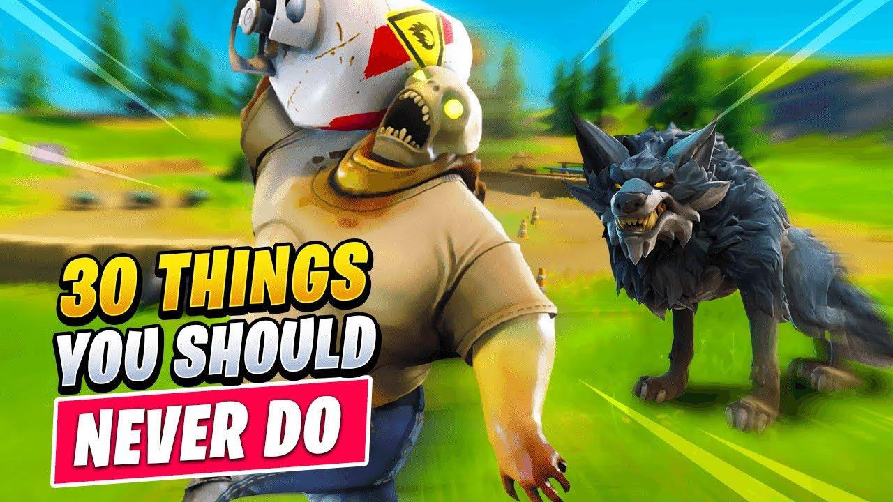 30 EASY Things You Should NEVER Do In Fortnite Season 6 (Tips & Tricks) thumbnail