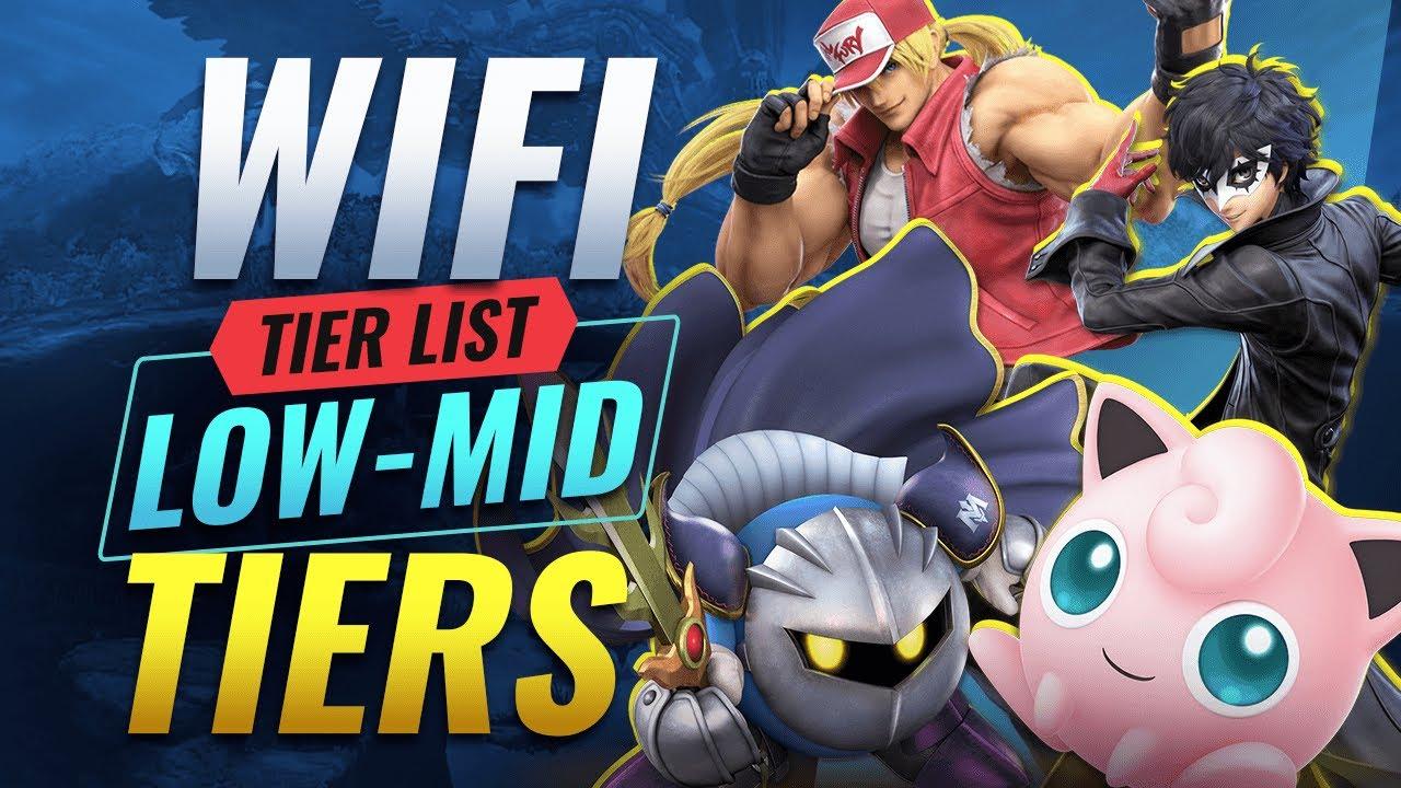 Smash Ultimate WIFI TIER LIST - Low & Mid Tier Characters thumbnail