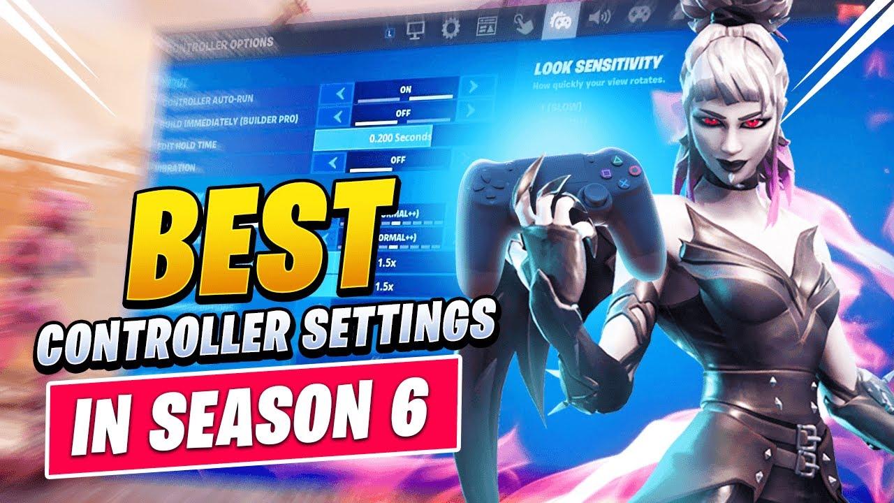 How To Find The BEST Controller Sensitivity, Keybinds & Deadzones in Fortnite Season 6! thumbnail