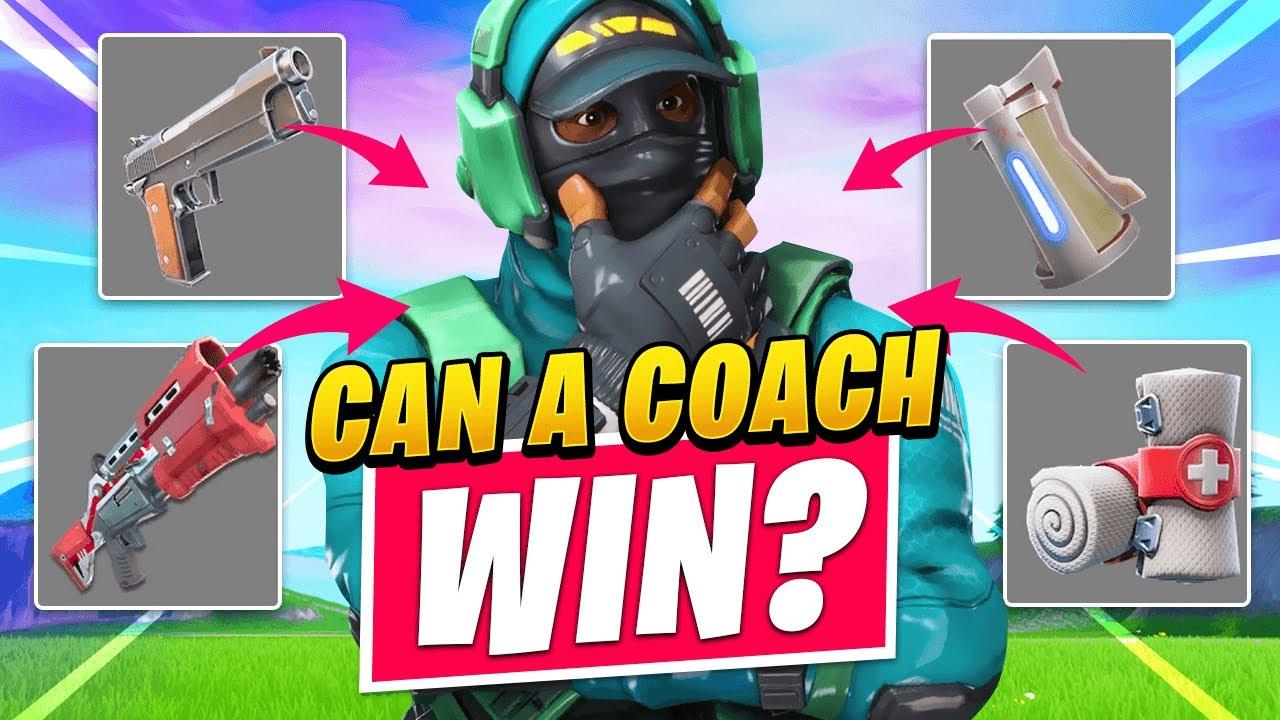 Pro Fortnite Coach DOMINATES The Grey Loot Challenge thumbnail