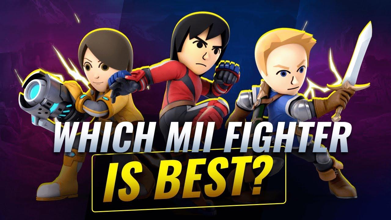 Who is THE BEST MII FIGHTER in Smash Ultimate?? thumbnail