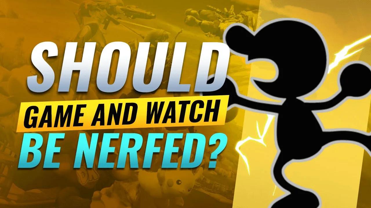 Should Nintendo NERF MR. GAME AND WATCH!? thumbnail