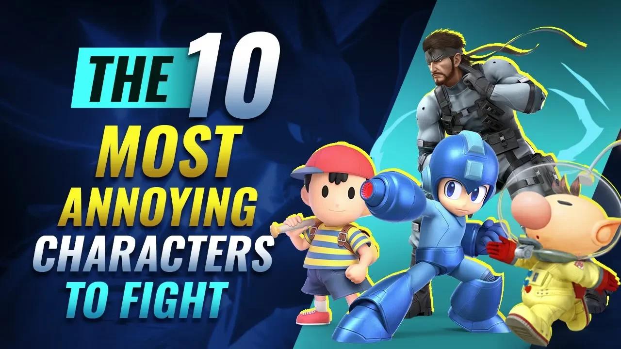 Top 10 Most Annoying Characters to Fight in Smash Ultimate thumbnail