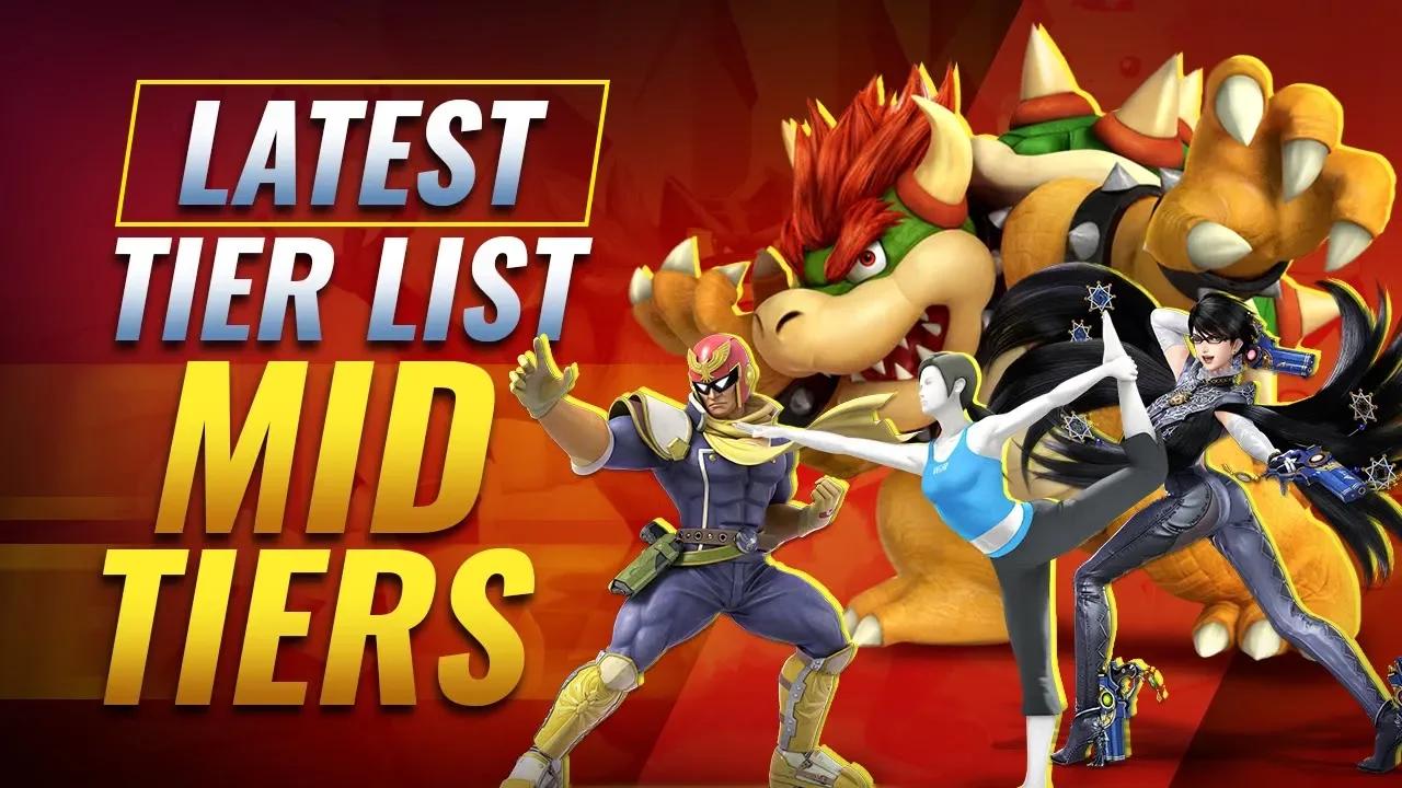 Our Latest Smash Ultimate Tier List - Mid Tier Characters thumbnail