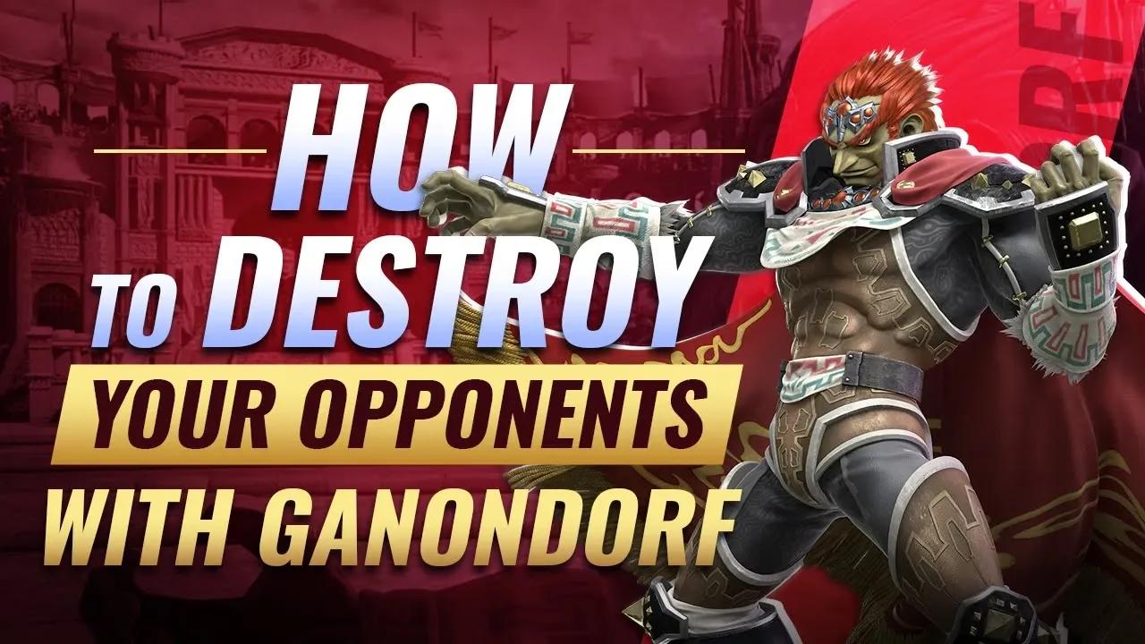 Time to DESTROY YOUR OPPONENTS with Ganondorf (Smash Bros Ultimate) thumbnail