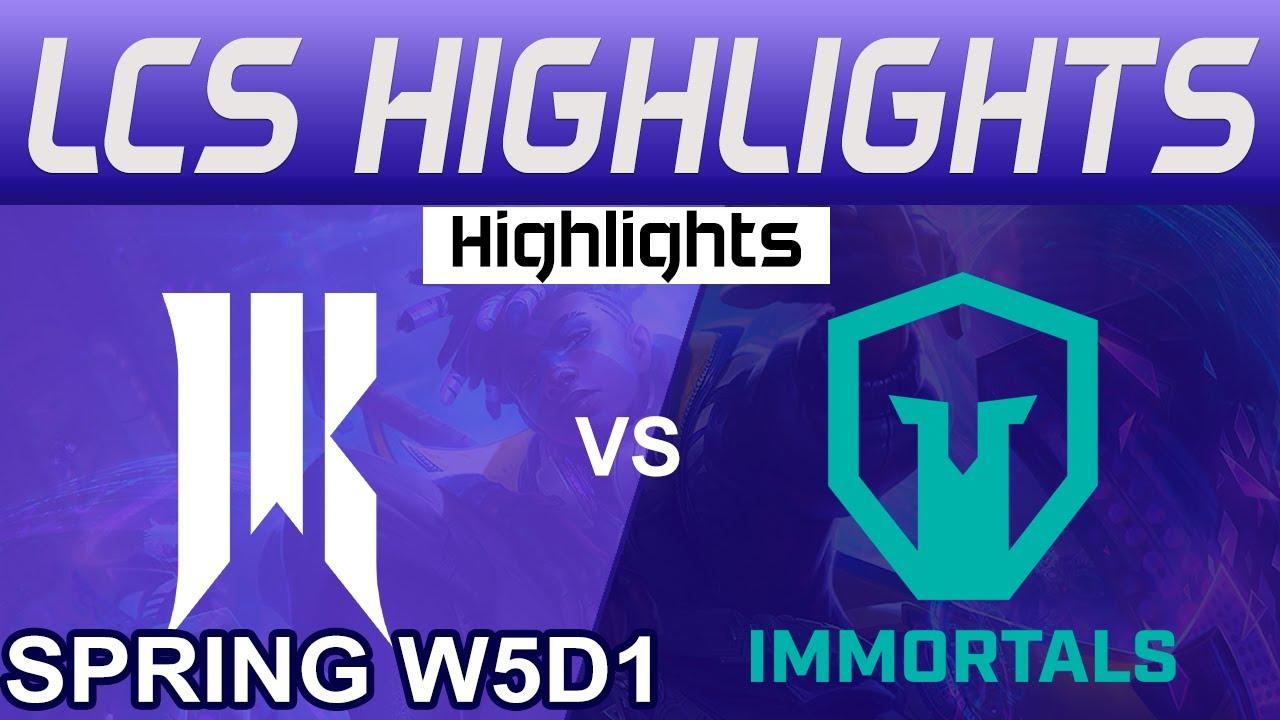 SR vs IMT Highlights LCS Spring Season 2024 W5D1 Shopify Rebellion vs Immortals by Onivia thumbnail