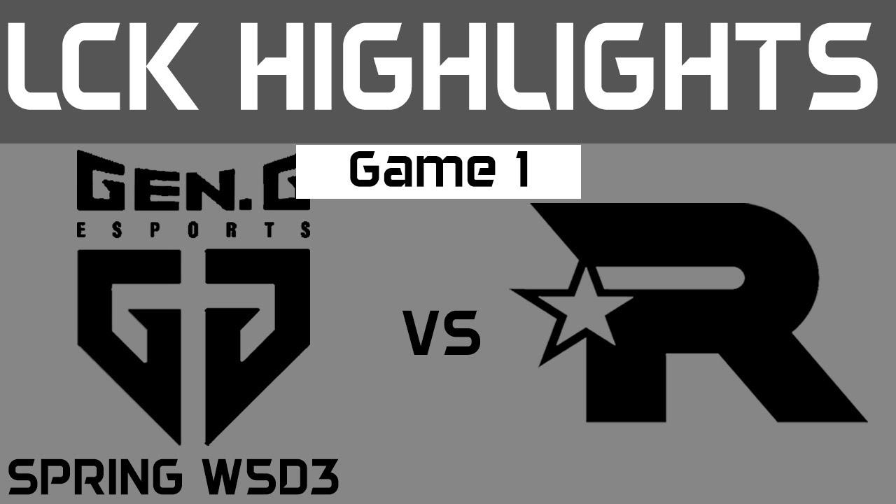 GEN vs KT Highlights Game 1 LCK Spring Season 2024 Gen G vs KT Rolster by Onivia thumbnail