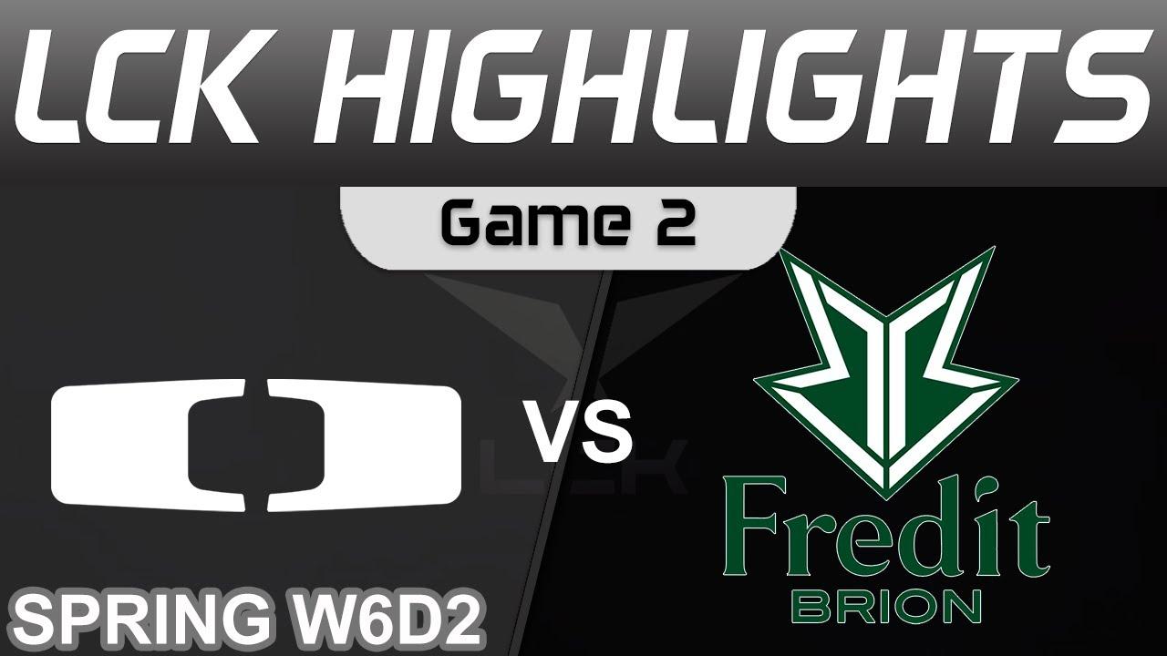 DK vs BRO Highlights Game 2 LCK Spring Season 2024 Dplus KIA vs OK BRION by Onivia thumbnail