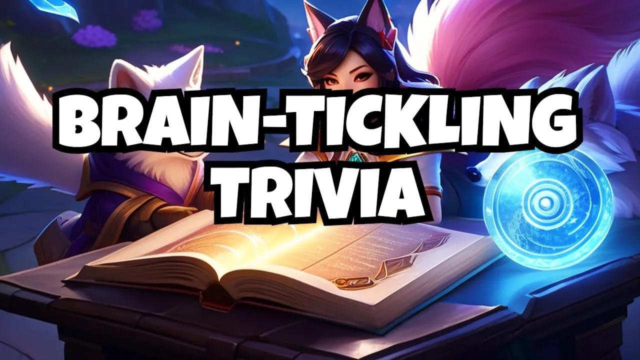 League of Quiz, League questions that tickle the brain. thumbnail