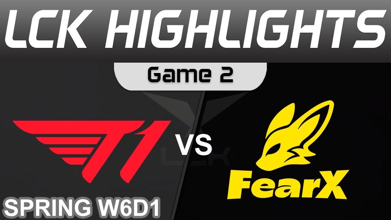 T1 vs FOX Highlights Game 2 LCK Spring Season 2024 T1 vs FearX by Onivia thumbnail