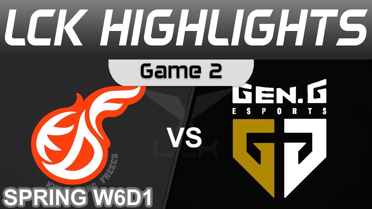 KDF vs GEN Highlights Game 2 LCK Spring Season 2024 Kwangdong Freecs vs Gen G by Onivia thumbnail