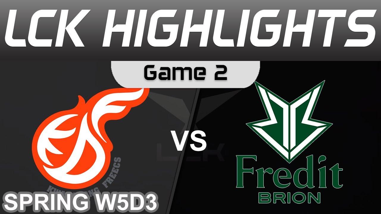 KDF vs BRO Highlights Game 2 LCK Spring Season 2024 Kwangdong Freecs vs OK BRION by Onivia thumbnail