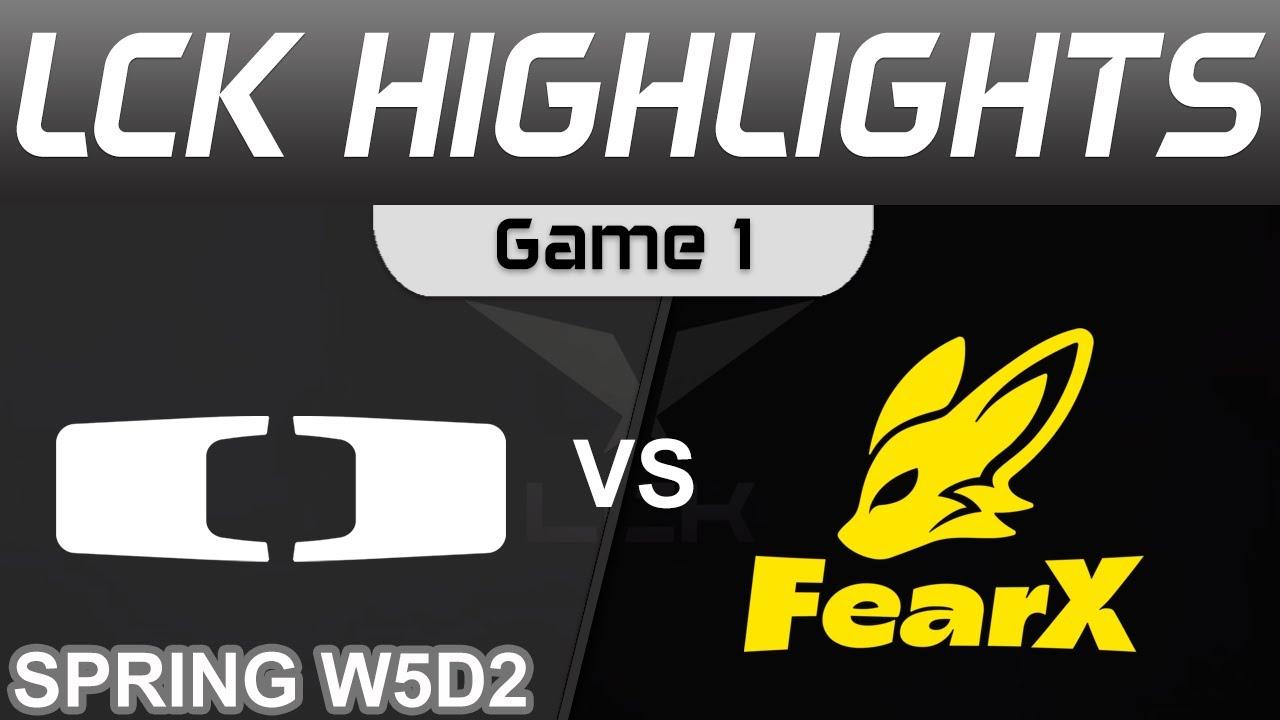 DK vs FOX Highlights Game 1 LCK Spring Season 2024 Dplus KIA vs FearX by Onivia thumbnail