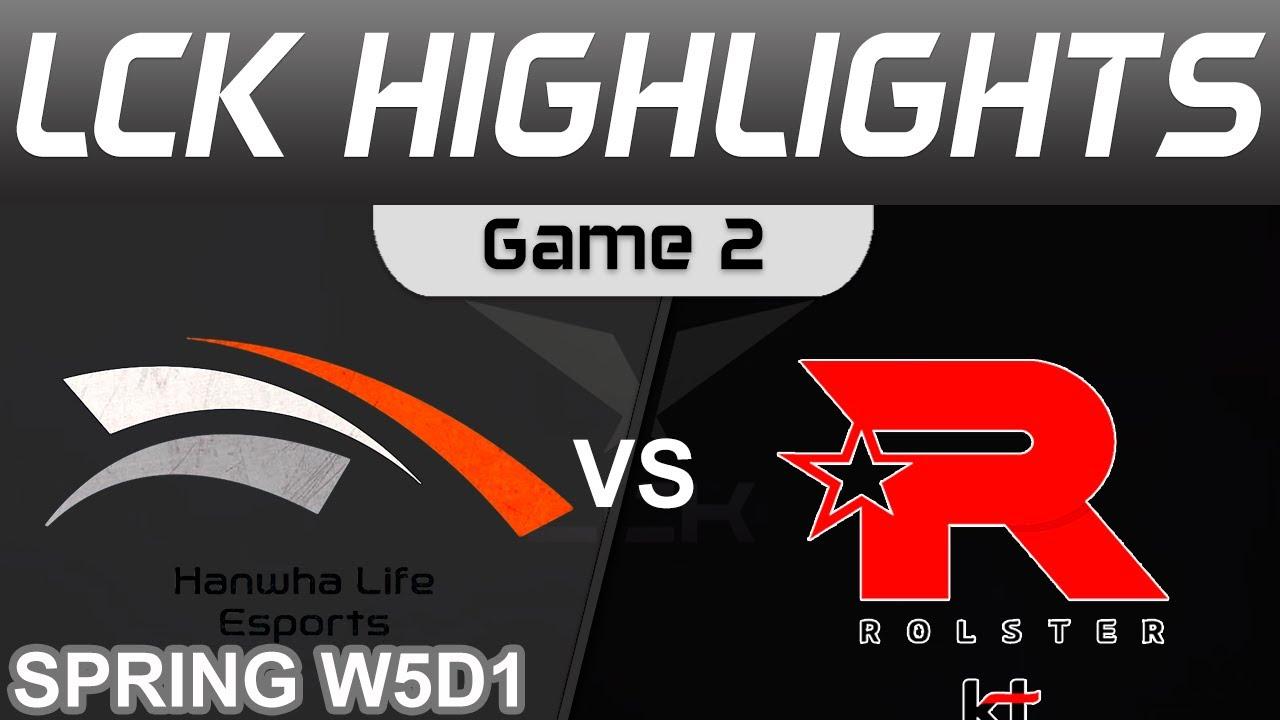 HLE vs KT Highlights Game 2 LCK Spring Season 2024 Hanwha Life vs KT Rolster by Onivia thumbnail